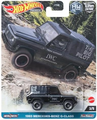 Hot Wheels Premium 1/64 Mercedes-Benz G-Class - Black