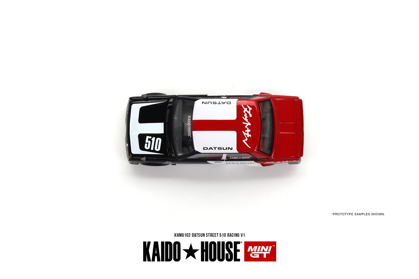 Mini GT x Kaido House 1/64 Datsun Street 510 - Racing V.1