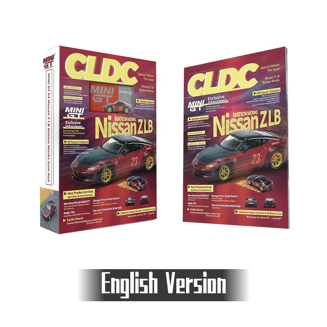 Mini GT 1/64 LB Nation Works Nissan Z - CLDC Special Edition (English Version)