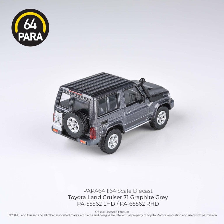 Para64 1/64 Toyota Land Cruiser 71 SWB - Graphite Grey