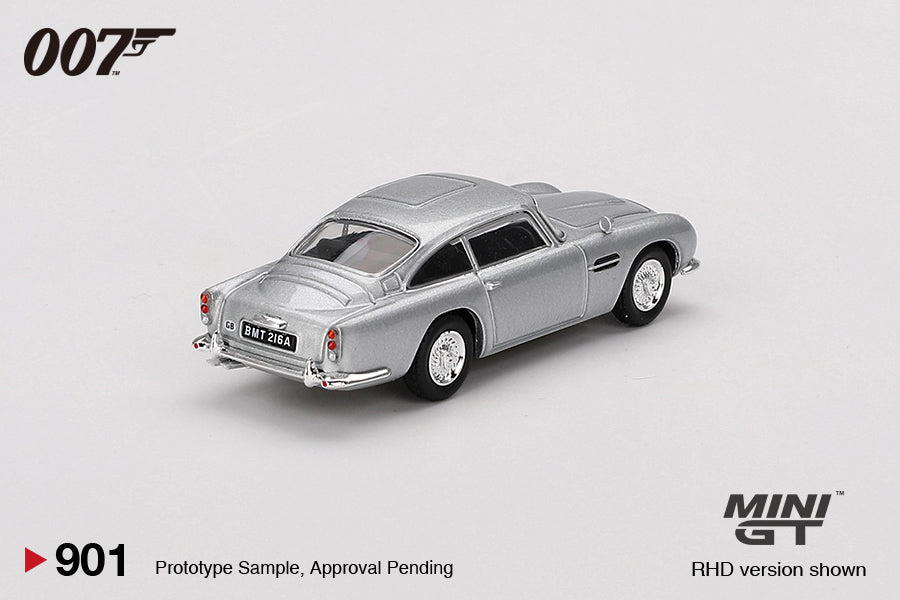Mini GT 1/64 Aston Martin DB5 (#901) - Thunderball (James Bond 007)