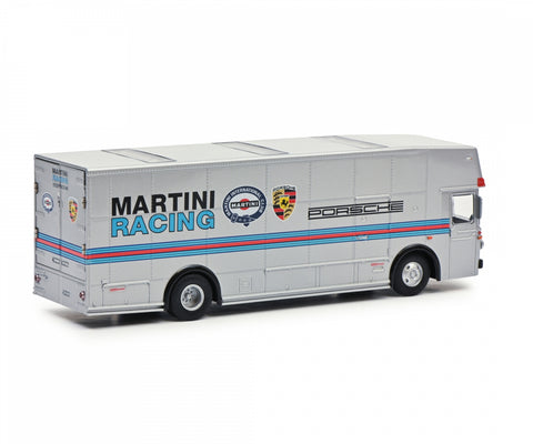 Schuco 1/64 Mercedes-Benz Transporter - Porsche Martini Racing