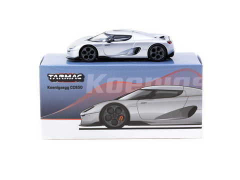 Tarmac Works 1/64 Koenigsegg CC8⁵⁰ - Silver