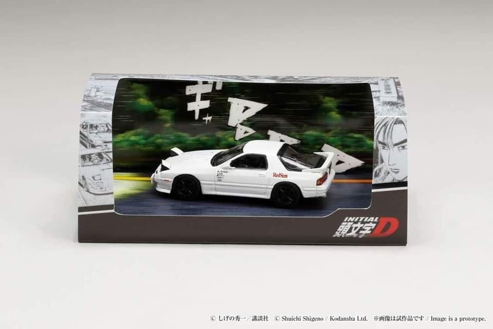 Hobby Japan 1/64 Mazda RX7 - Initial D