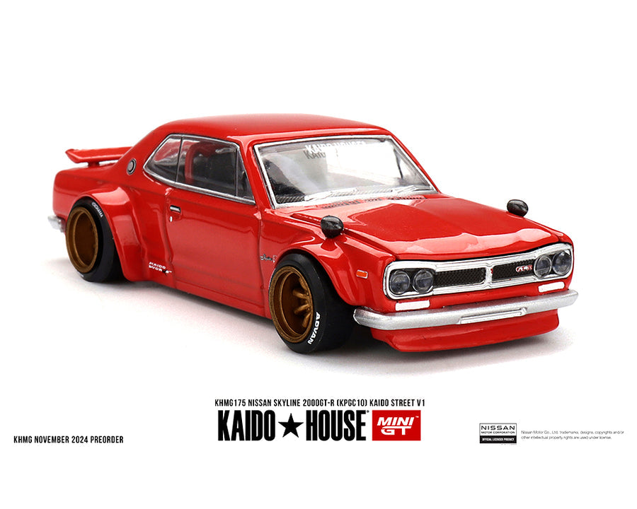 Mini GT x Kaido House 1/64 Nissan Skyline 2000GTR - Kaido Street V.1