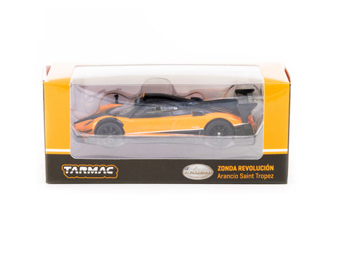 Tarmac Works 1/64 Pagani Zonda Revolución - Arancio Saint Tropez