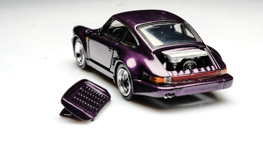 Briscale Micro 1/64 Porsche 911 (930) Blackbird - Purple