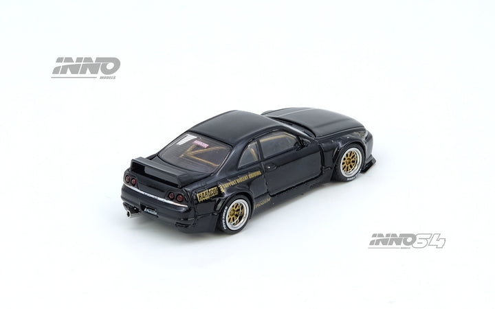 Inno64 1/64 Pandem Nissan Skyline GTR (R33) - "Hardcore" Black