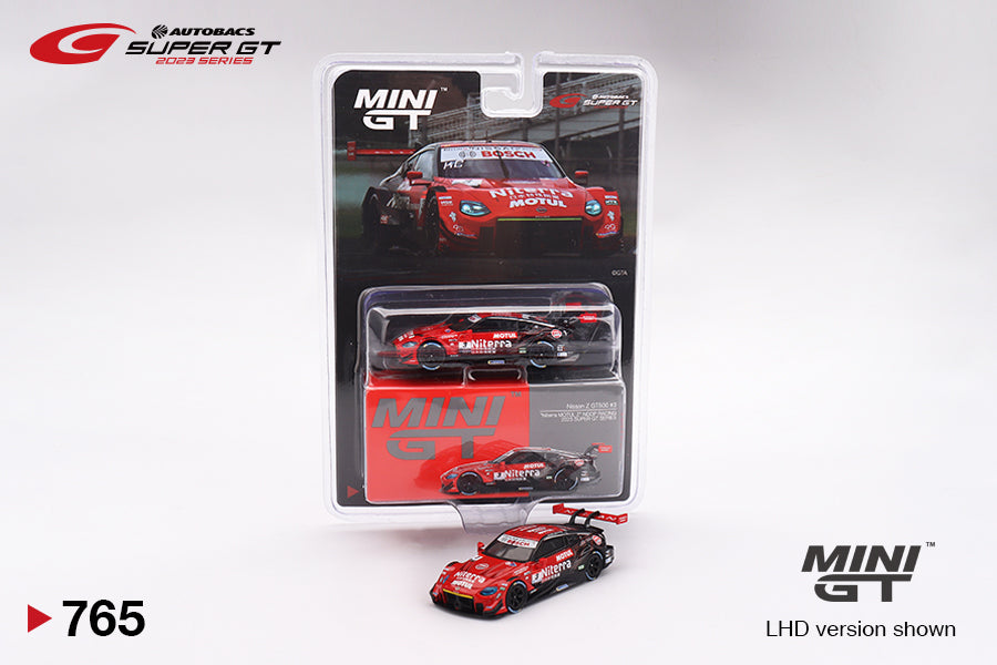 Mini GT 1/64 Nissan Z GT500 #3 (#765) - "Niterra MOTUL Z" NDDP RACING 2023 SUPER GT SERIES