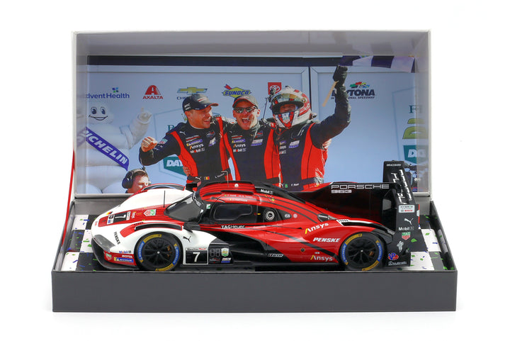 IXO 1/18 Porsche 963 Penske #7 - Winner 24h Daytona 2024
