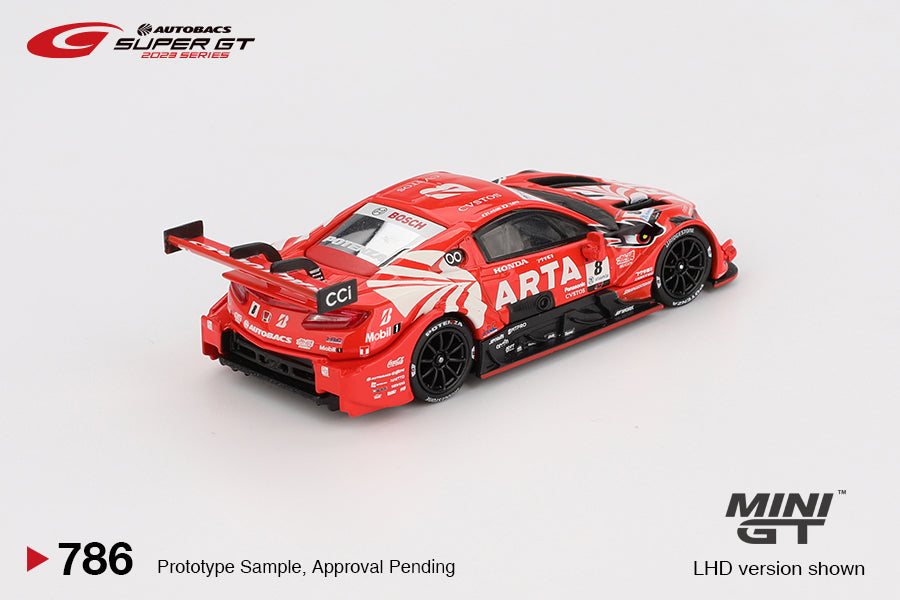 Mini GT 1/64 Honda NSX-GT "Type S" GT500 - #8 "ARTA MUGEN NSX-GT " ARTA 2023 SUPER GT Series