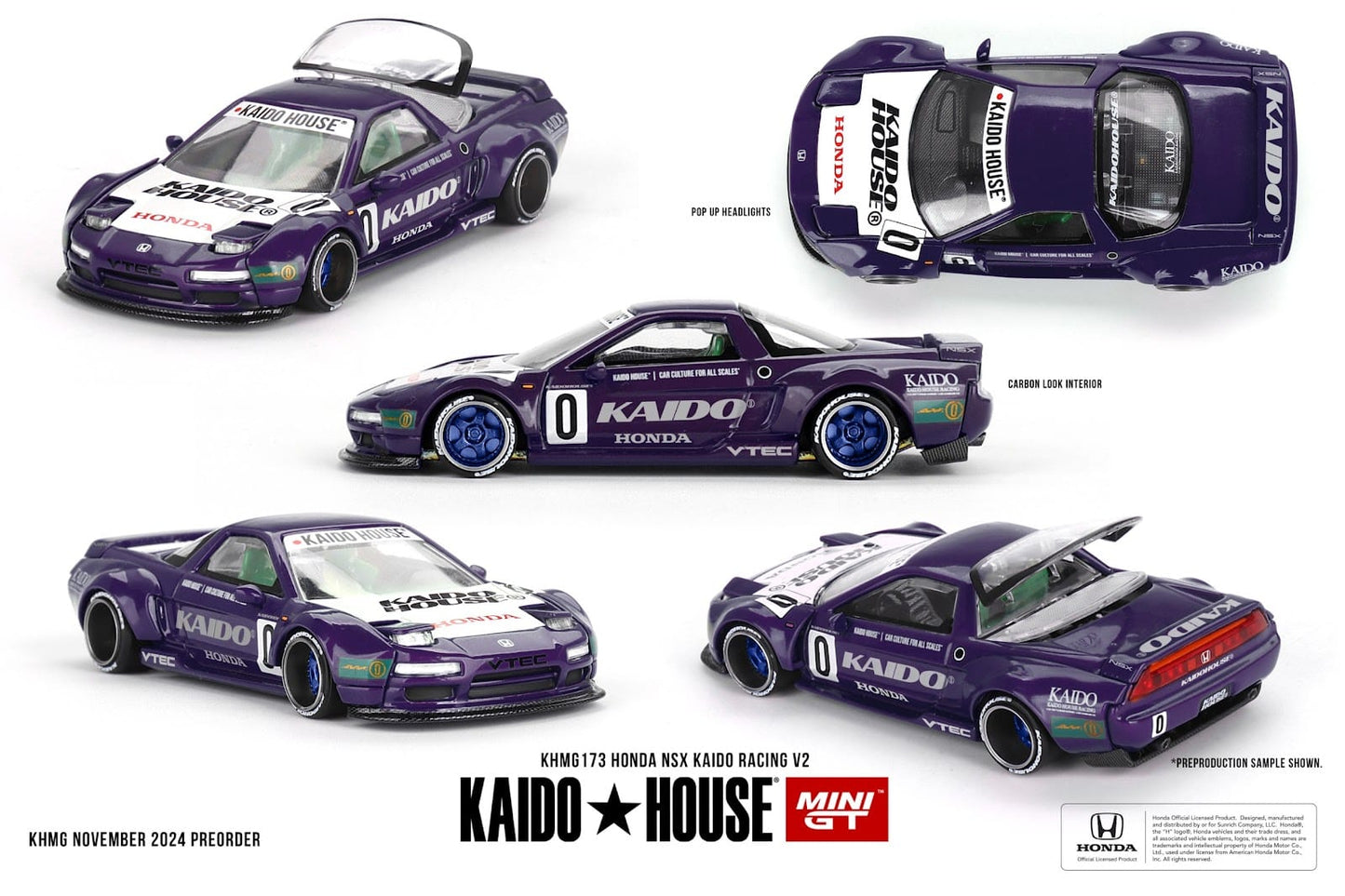 Mini GT x Kaido House 1/64 Honda NSX - Kaido Racing V.2