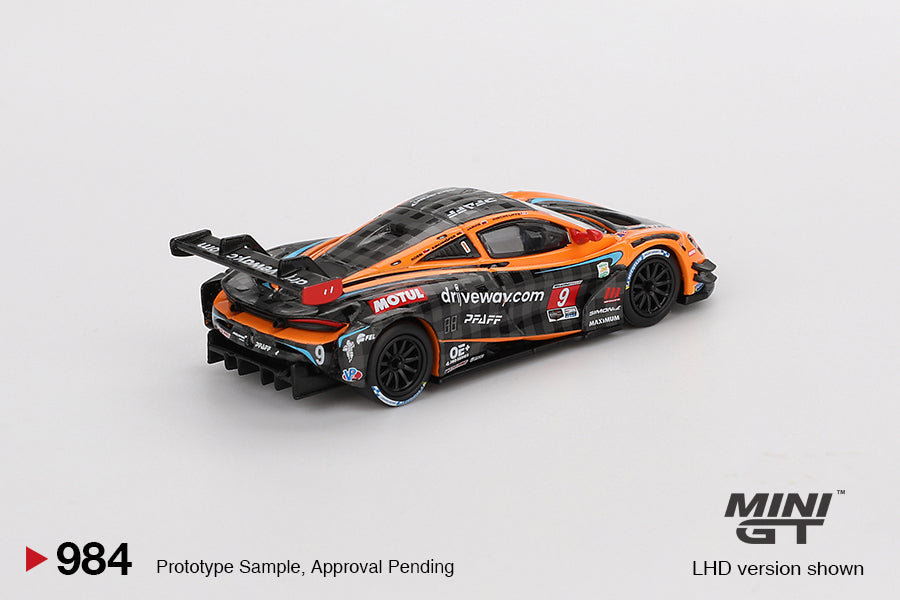 Mini GT 1/64 McLaren 720S GT3 Evo (#984) - Pfaff Motorsports 2024 IMSA Daytona 24 Hrs
