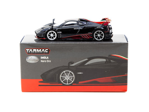 Tarmac Works 1/64 Pagani Imola - Nero Oro