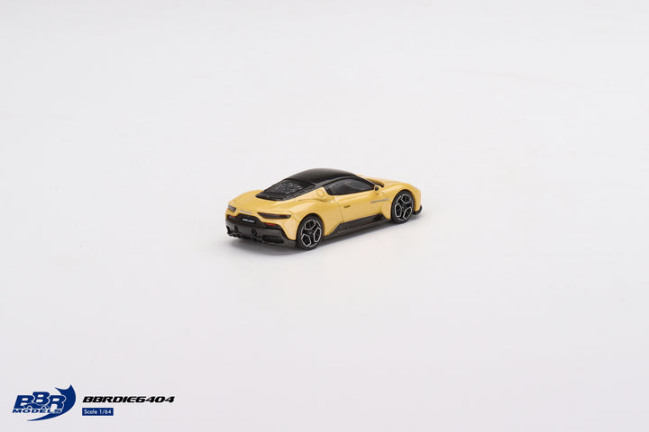 BBR 1/64 Maserati MC20 - Giallo Genio (Yellow)