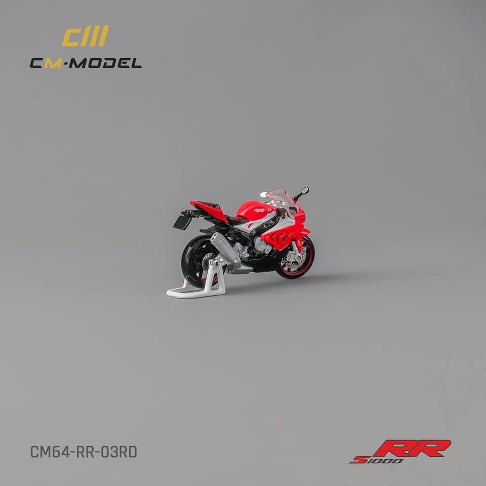 CM Model 1/64 BMW S1000 RR - Red