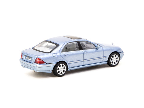 Tarmac Works 1/64 Mercedes-Benz S-Class - Horizon Blue Metallic