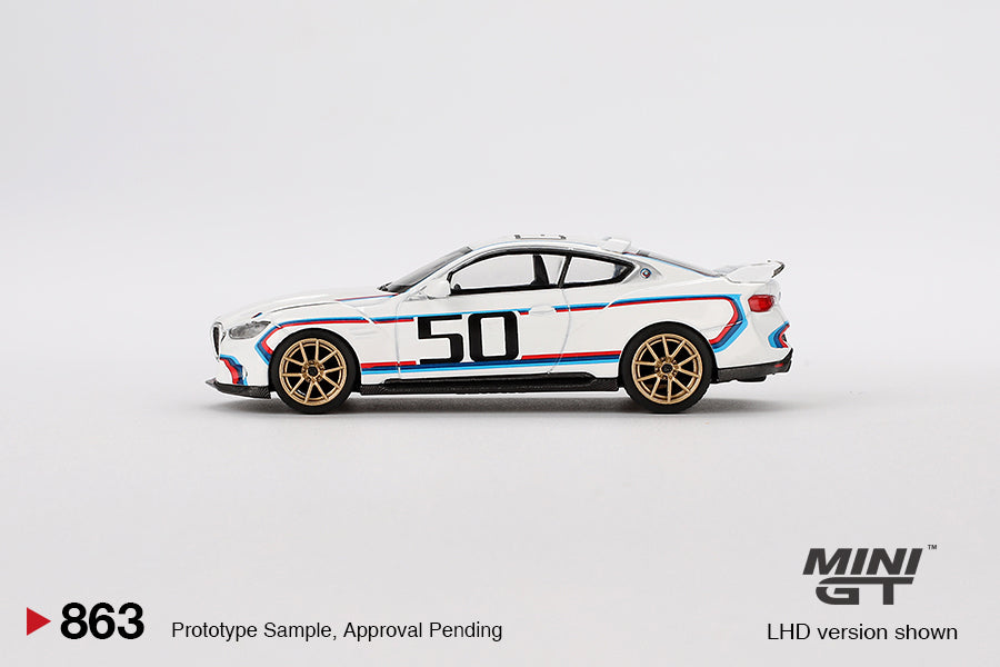Mini GT 1/64 BMW 3.0 CSL (#863) - White