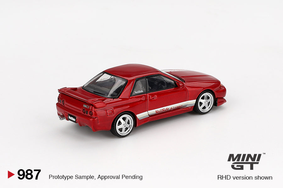 Mini GT 1/64 Veilside Nissan Skyline GT-R (R32) Veilside Combat C1 (#987) - Gem Red