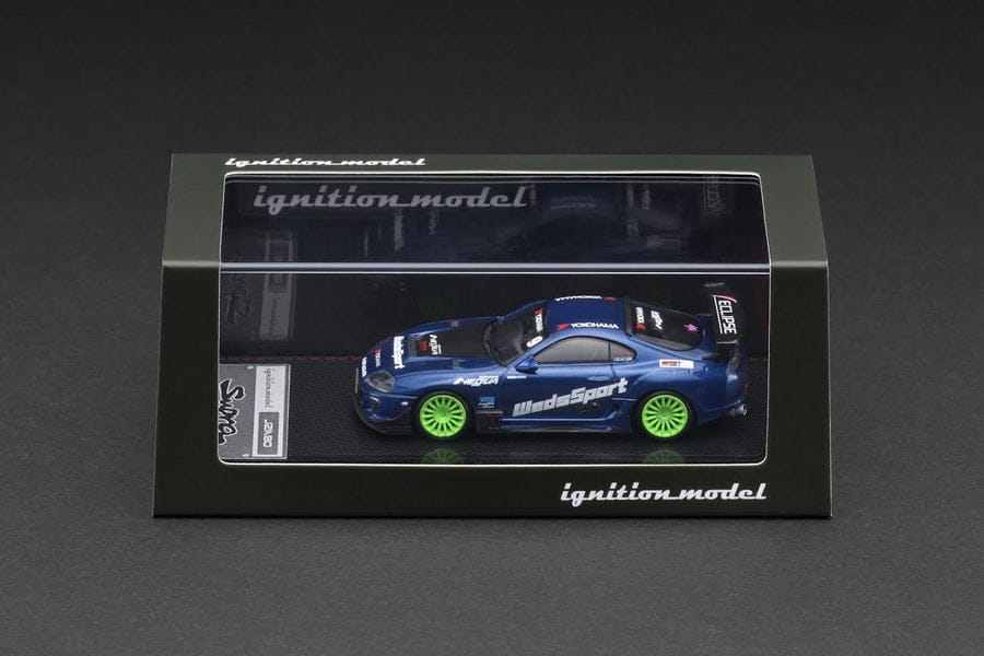 Ignition Models 1/64 Toyota Supra A80 - WedsSport Blue