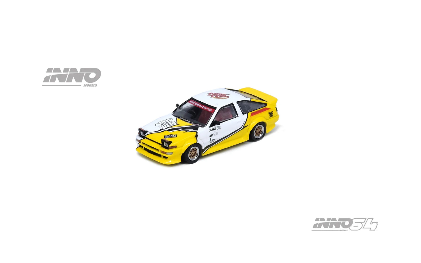 Inno64 1/64 Toyota AE86 Corolla - Brunei Exclusive