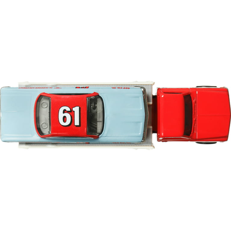 Hot Wheels Premium 1/64 1961 Chevy Impala & 1972 Chevy Ramp Truck