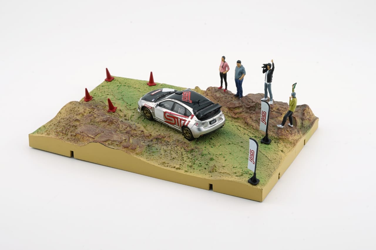 BM Creations 1/64 Subaru Impreza WRX STi Diorama Set