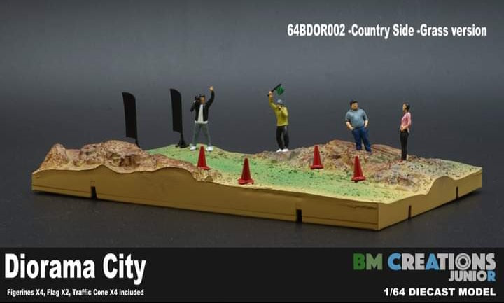 BM Creations 1/64 Countryside Grass Diorama