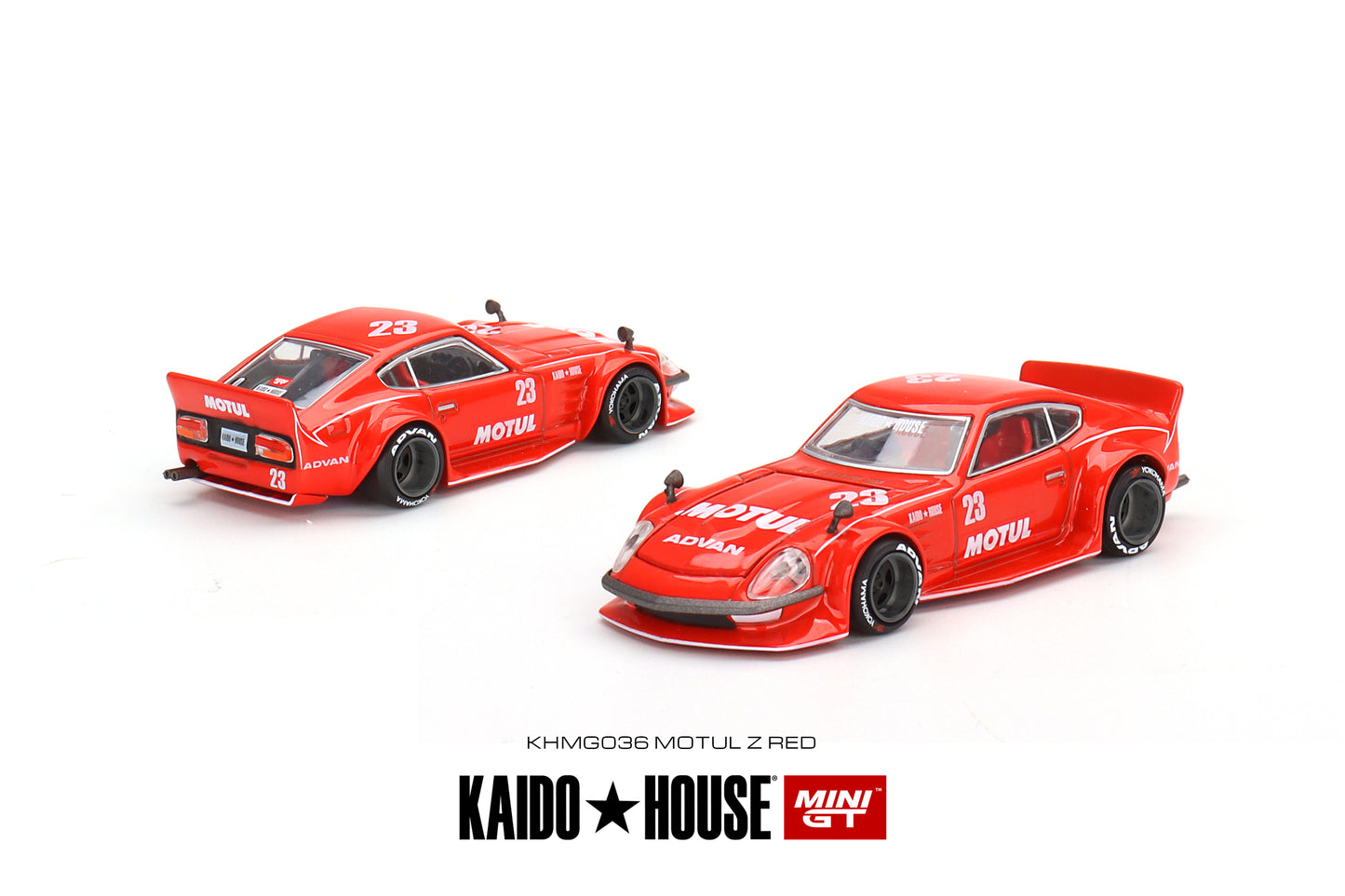 Mini GT x Kaido House 1/64 Nissan Fairlady Z Motul V2 - Red