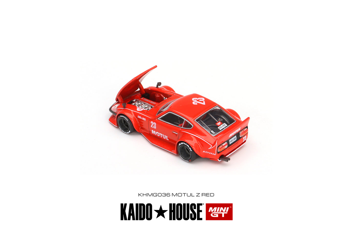 Mini GT x Kaido House 1/64 Nissan Fairlady Z Motul V2 - Red