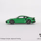 Mini GT 1/64 Porsche 911 Turbo S (#525) - Python Green