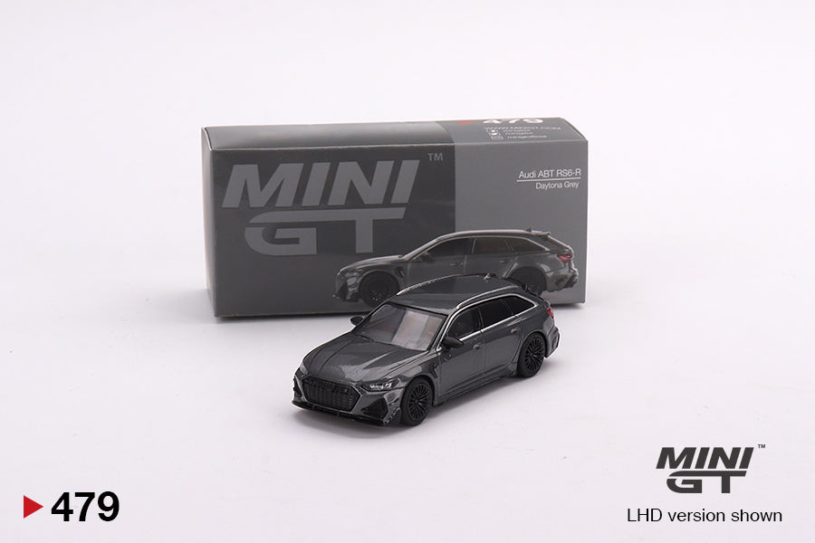 Mini GT 1/64 ABT Audi RS6-R (#479) - Daytona Grey