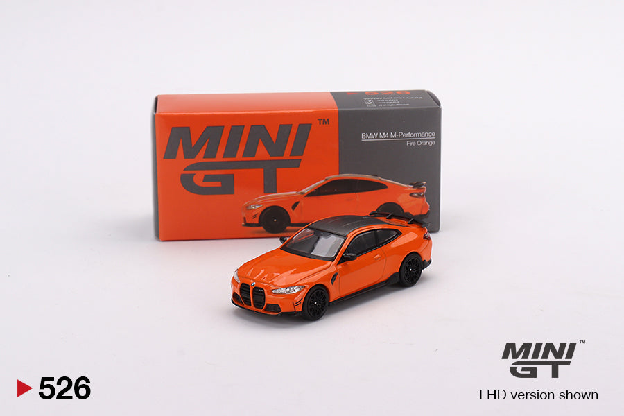 Mini GT 1/64 BMW M4 M-Performance (#526) - Orange