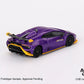 Mini GT 1/64 Lamborghini Huracan STO (#747) - Viola Pasifae