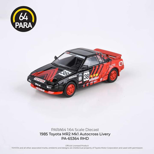 Para64 1/64 Toyota MR2 MK1 -Advan Autocross Livery