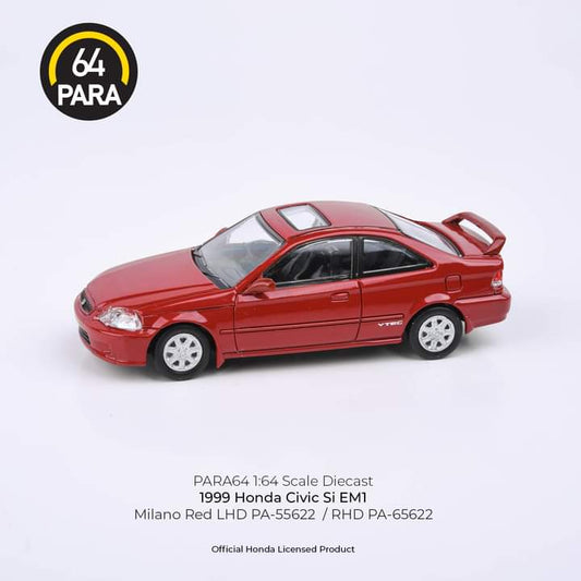 Para64 1/64 Honda Civic Si - Milano Red