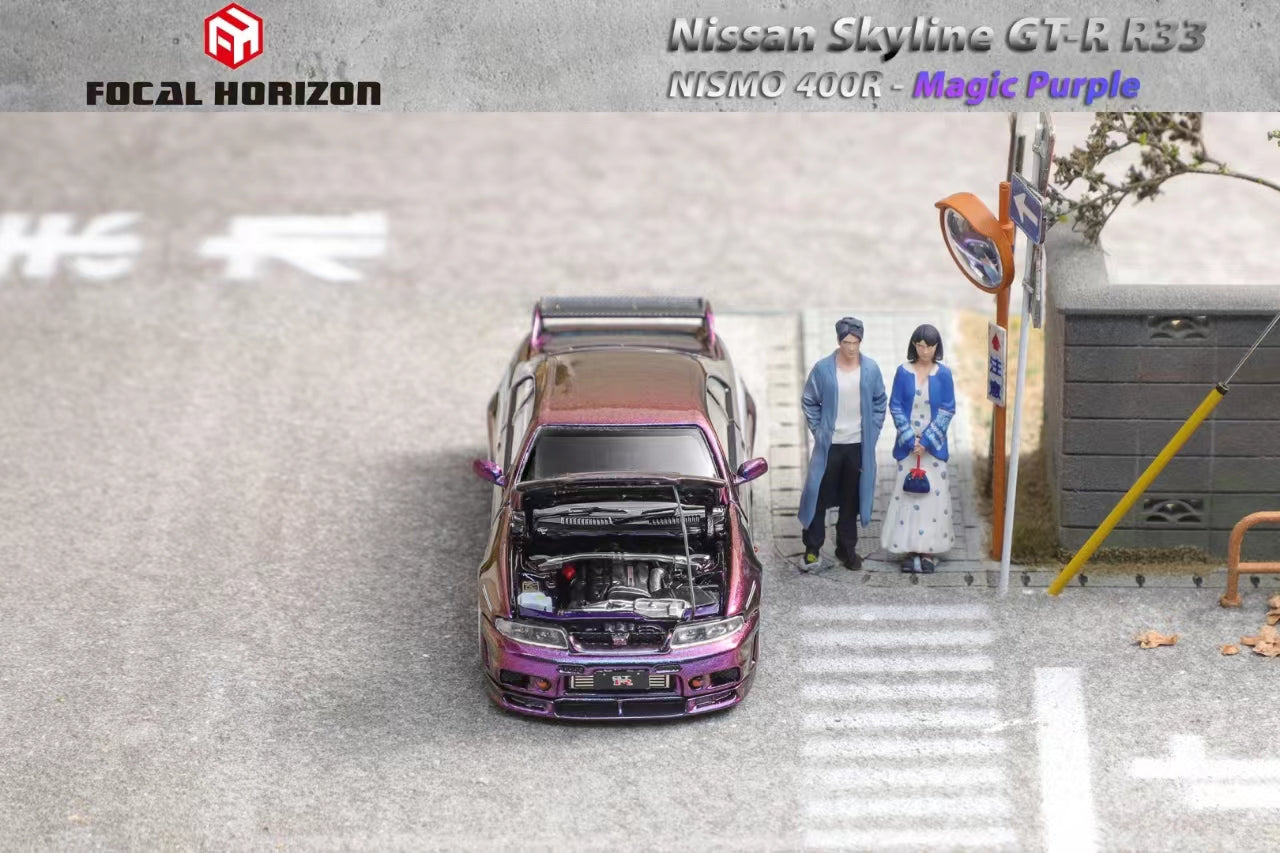 Focal Horizon 1/64 Nissan Skyline (R33) NISMO 400R - Midnight Purple