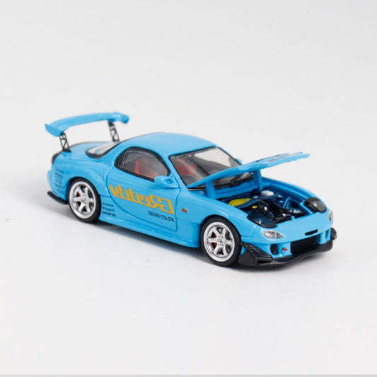 Briscale Micro 1/64 Mazda RX7 (FD3S) - GReddy Blue