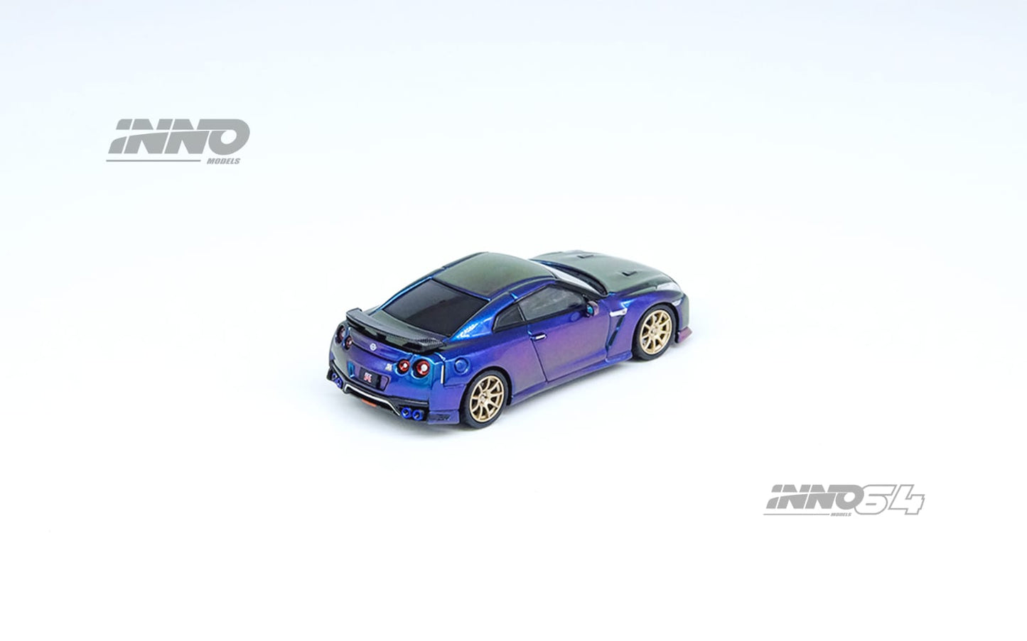 Inno64 1/64 Nissan GTR (R35) T-Spec - Midnight Purple