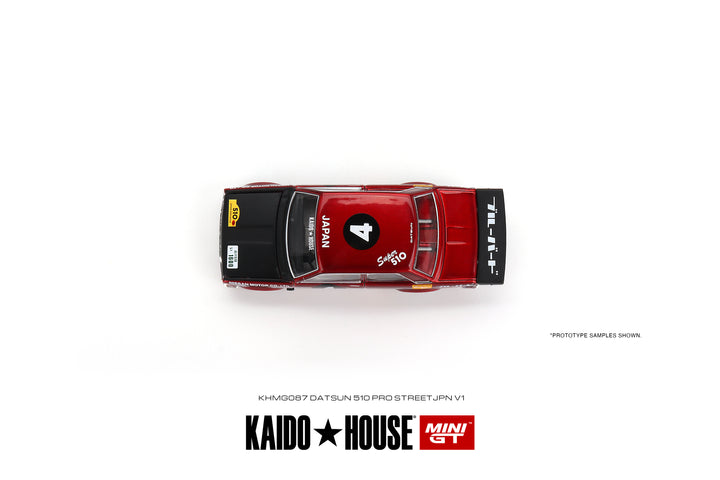 Mini GT x Kaido House 1/64 Datsun 510 Pro Street - JPN V.1