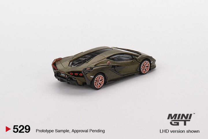 Mini GT 1/64 Lamborghini Sian FKP 37 (#529) - Presentation Spec