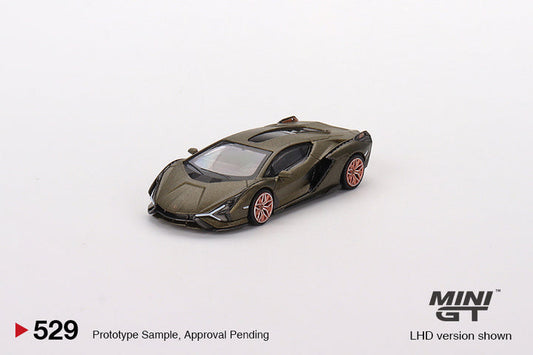 Mini GT 1/64 Lamborghini Sian FKP 37 (#529) - Presentation Spec