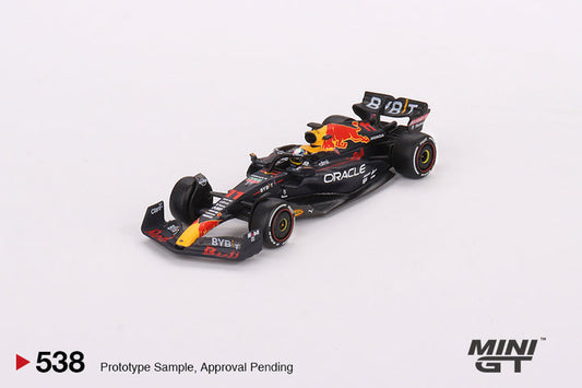 Mini GT 1/64 Oracle Red Bull Racing RB18 #11 Sergio Perez (#538) - 2022 Abu Dhabi Grand Prix 3rd Place