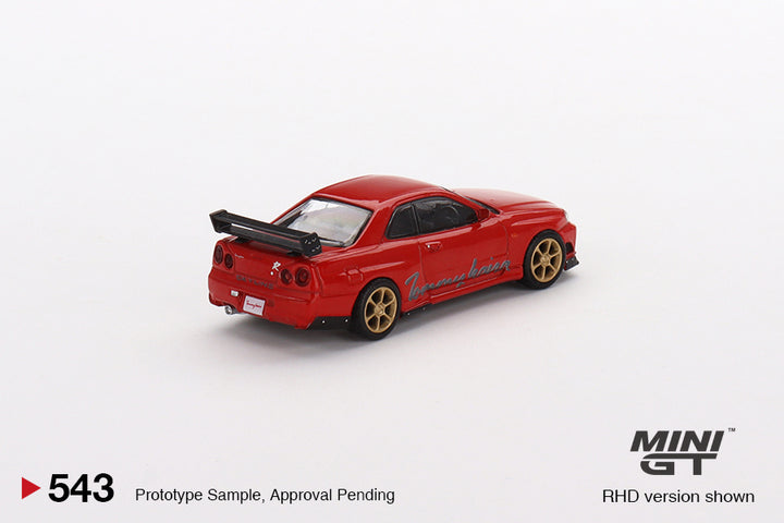 Mini GT 1/64 Nissan Skyline GTR Tommykaira R-Z (#543) - Red