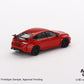 Mini GT 1/64 Honda Civic Type-R (#546) - Rally Red With Advan Wheels