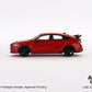 Mini GT 1/64 Honda Civic Type-R (#546) - Rally Red With Advan Wheels