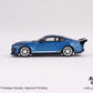 Mini GT 1/64 Shelby GT500 Dragonsnake Concept (#568) - Ford Performance Blue