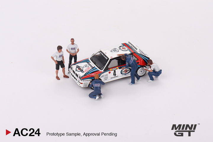 Mini GT 1/64 Martini Racing WRC Figurine Pack (#MGTAC24)