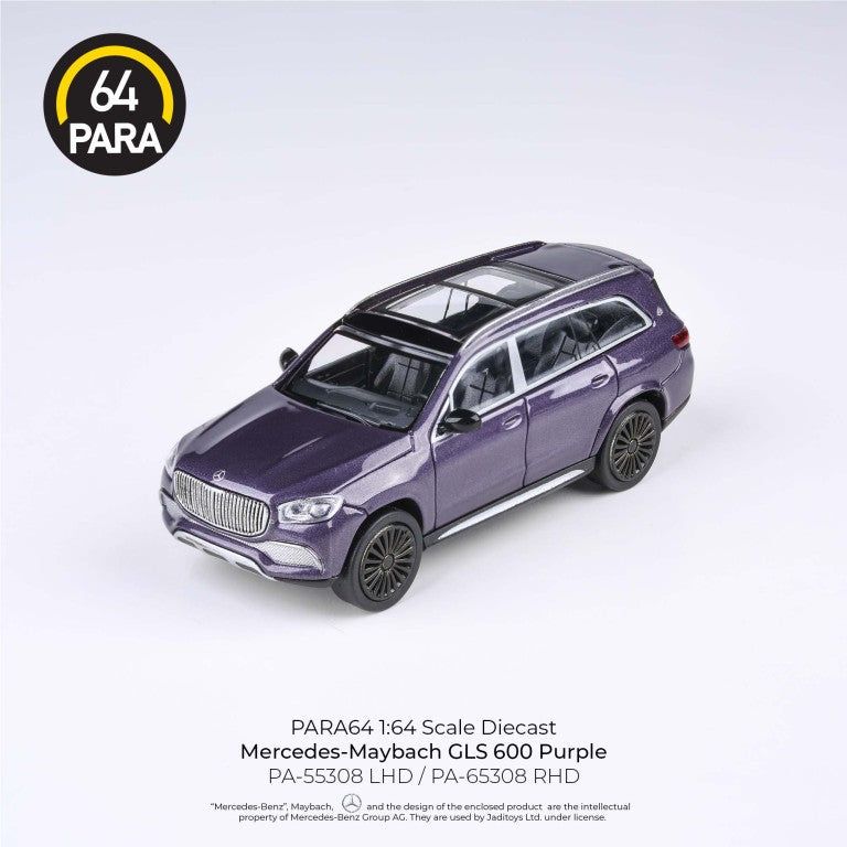Para64 1/64 Mercedes-Maybach GLS - Purple Metallic