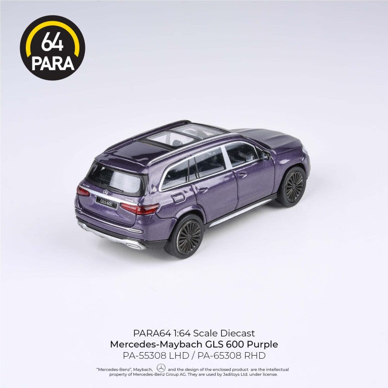 Para64 1/64 Mercedes-Maybach GLS - Purple Metallic